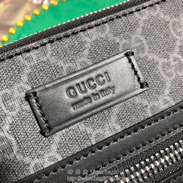 GUCCI 古馳男包 新款 523599 克pvc 小號 男士單肩包 Gucci斜挎包